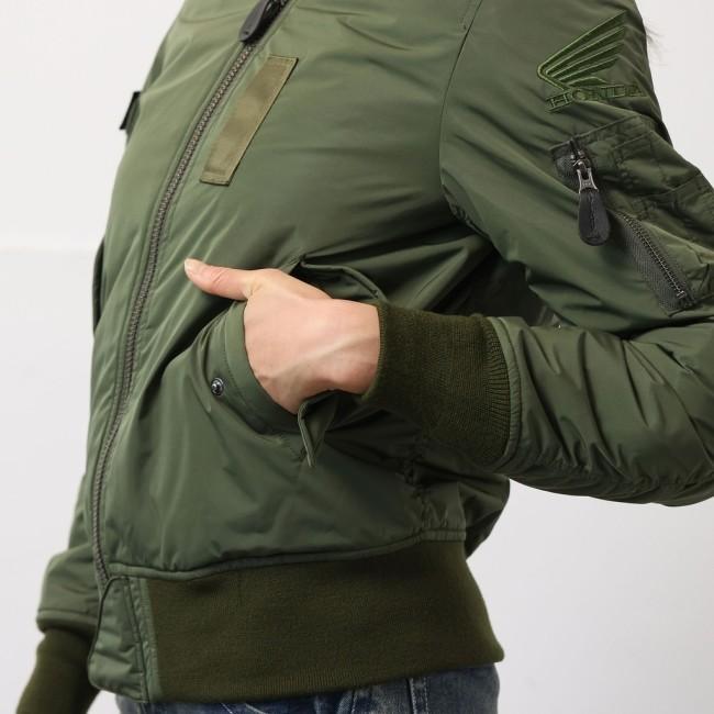 ホンダ　AVIREX MA-1ジャケット ホンダ Honda×AVIREX MA-1ジャケット 0SYTN-63B 3L 4L : K-net