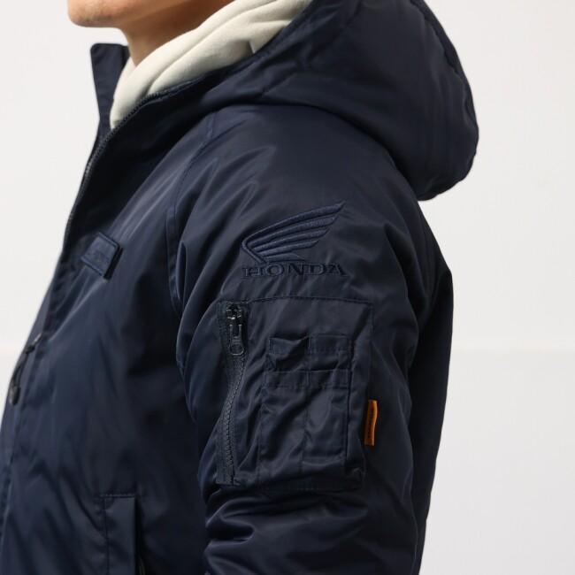 HONDA RIDING GEAR ホンダ ライディングギア アンビットミリタリーパーカ レディース ウインタージャケット ジャケット アパレルの画像