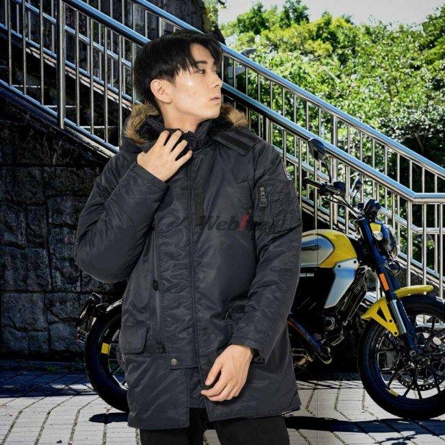 HOUSTON（ヒューストン） N-3B M／C JAC サイズ：XS ウインター 