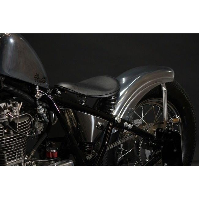 GOODS グッズ GOODSEAT “SADDLE” スムース カラー：ブラック シート シート関連 外装_4