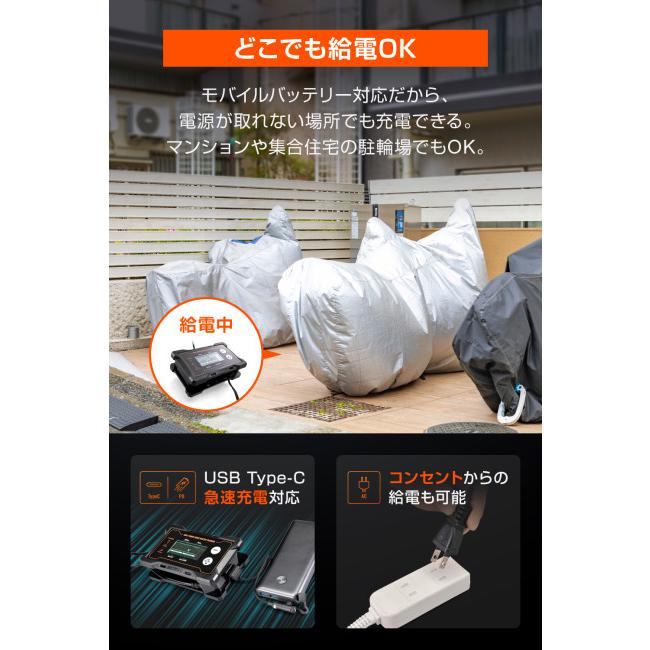 DAYTONA（デイトナ） ディスプレイバッテリーチャージャー ポータブル