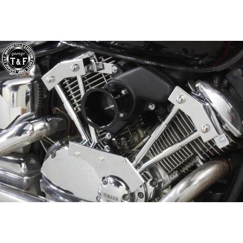 ドラッグスター400 エアクリーナーキット カスタムパーツ Garage T＆F ガレージ ファンネルエアクリーナーキット ドラッグスター