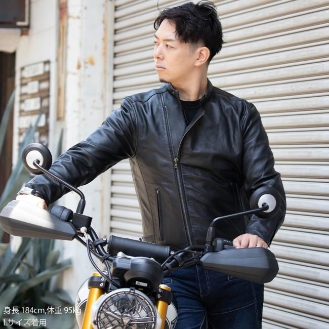 DEGNER ブラック レザージャケット Mサイズ（DEGNER デグナー19WJ-17  