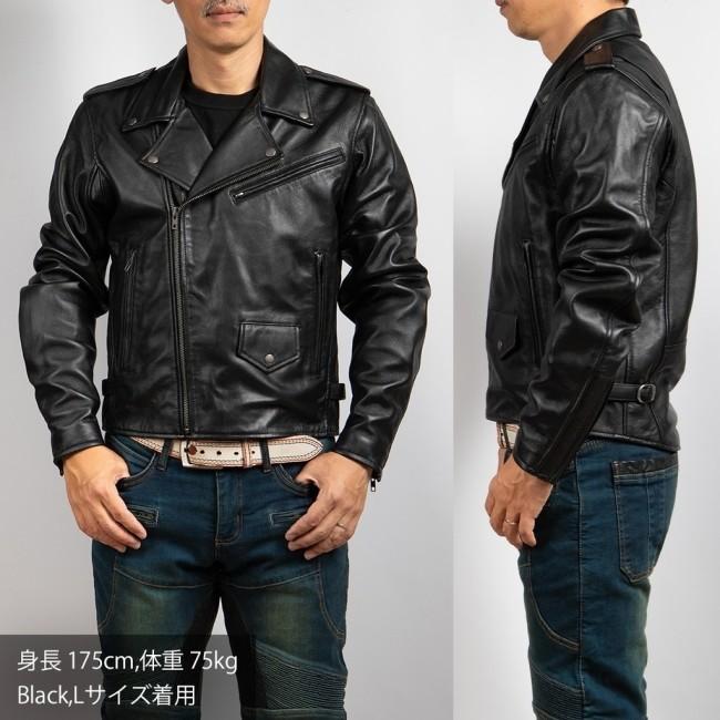 【未使用】DEGNER ライダース Lサイズ DEGNER（デグナー） レザージャケット サイズ：L ジャケット アパレル