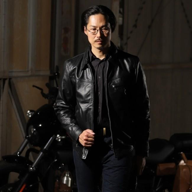 DEGNER（デグナー） レザーシャツ サイズ：M レザージャケット