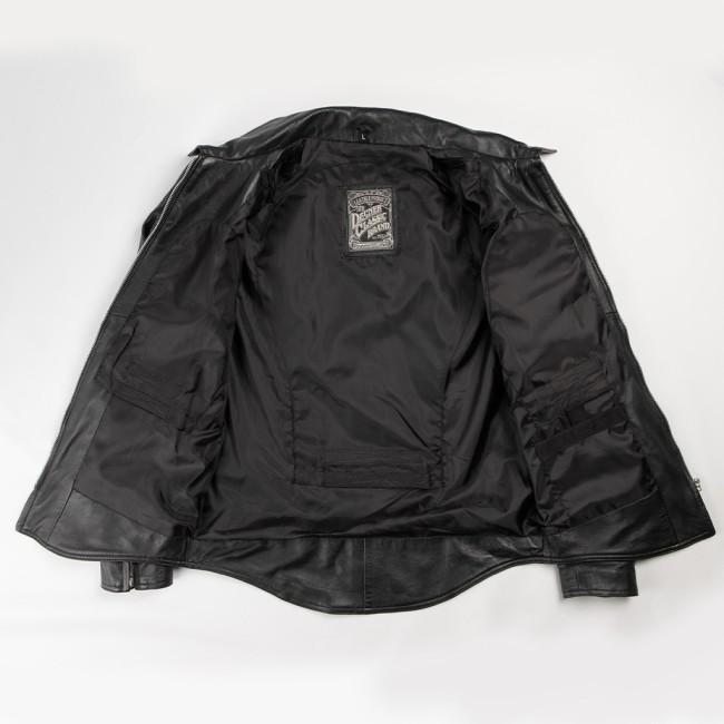 DEGNER デグナー レザージャケット　サイズM　黒 DEGNER（デグナー） レザーシャツ サイズ：M レザージャケット