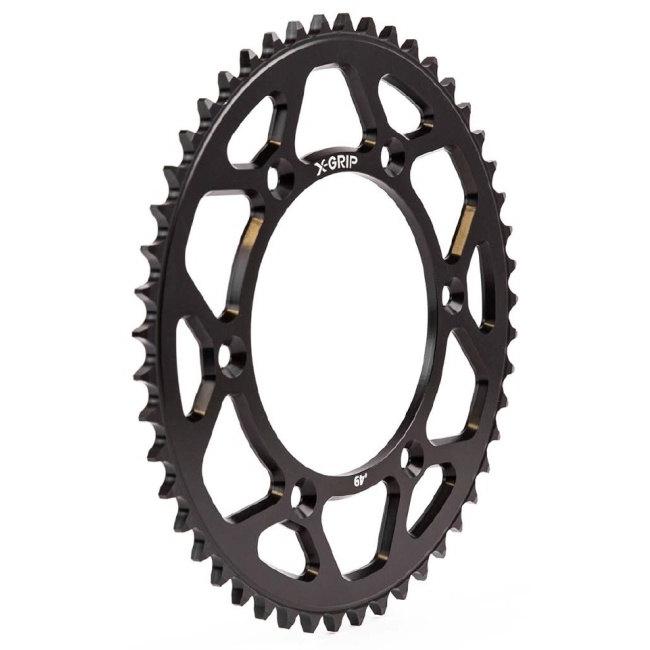 KTM ハスク　リアスプロケット53丁と49丁 X-GRIP エックスグリップ JAWS リア アルミ スプロケット 丁数：49T