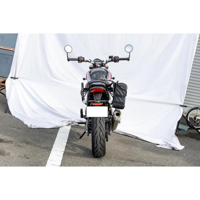 KIJIMA（キジマ） TRIUMPH SPEED400 SCRAMBLER400X バッグサポート BK