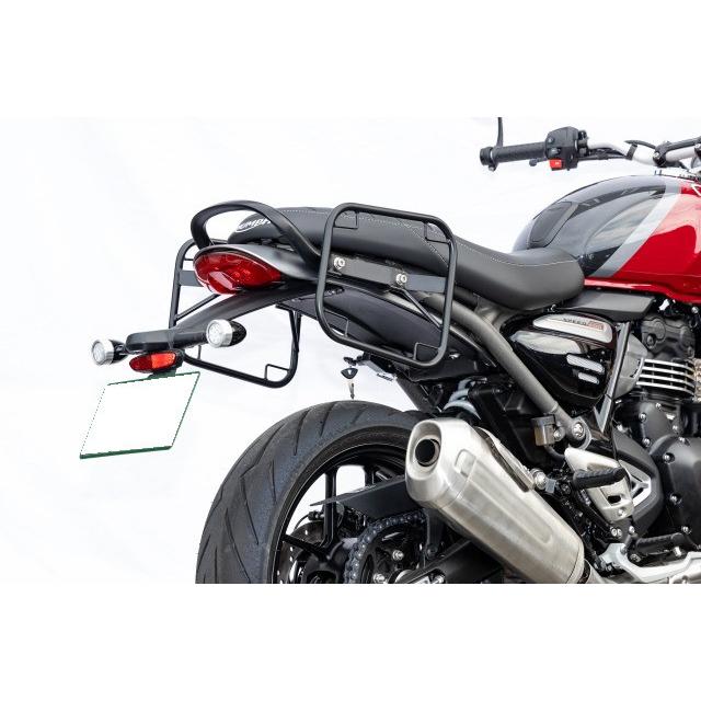 KIJIMA（キジマ） TRIUMPH SPEED400 SCRAMBLER400X バッグサポート BK
