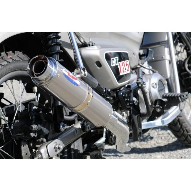 RPM アールピーエム 80D-RAPTOR サイレンサーカバー材質：チタン CT125 ハンターカブ HONDA ホンダ フルエキゾーストマフラー マフラー