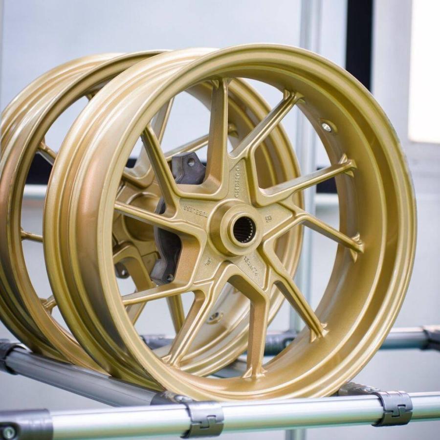 Chemco ケムコ HELIOS キャストホイール 前後セット カラー：ゴールド