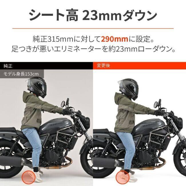デイトナ　ローダウンキット エリミネーター400 DAYTONA（デイトナ） ローダウンキット ELIMINATOR SE KAWASAKI