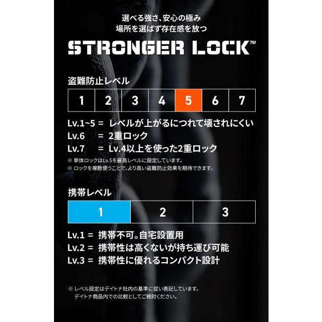 DAYTONA デイトナ ストロンガーチェーンロック チェーンロック 保管・盗難防止用品