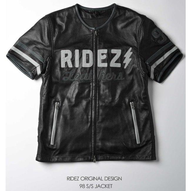 RIDEZ ライズ 98 S／S JACKET バイク用 レザージャケット サイズ：M ジャケット アパレル_2