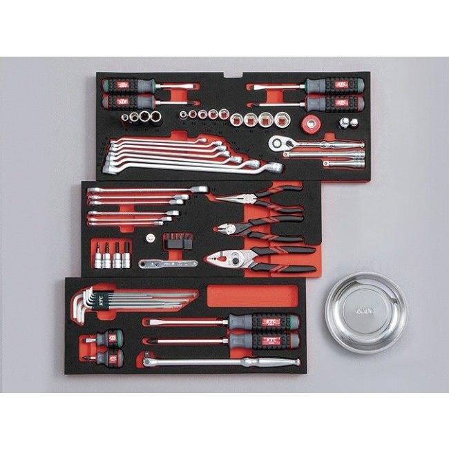 KTC ケイティーシー 工具セット(チェストタイプ)［66点］ セット工具_1