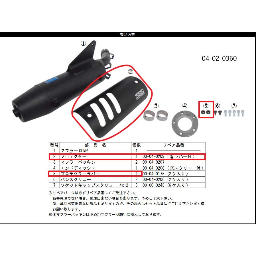スペシャルパーツ武川 SP武川 SPタケガワ マフラーガード