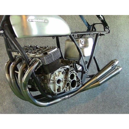 新品 未使用 マキシム メガホンマフラーのステー XE50 XE75 CB50 XL50 XL80 R&P ノーティーダックス SUPER BUILD Maximum スーパービルドマキシマム 4×4 チタンメガホン