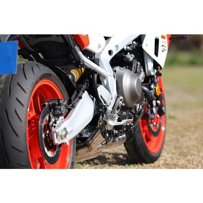 XSR900 2018〜　SP忠男製マフラー SP忠男 XSR900用『POWERBOX FULL SS Titan Blue』 | ヘリテイジ