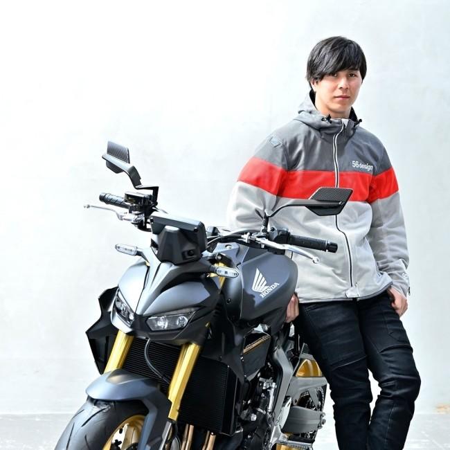 56design（56デザイン） 【56design×KUSHITANI】BORDER MESH PARKA