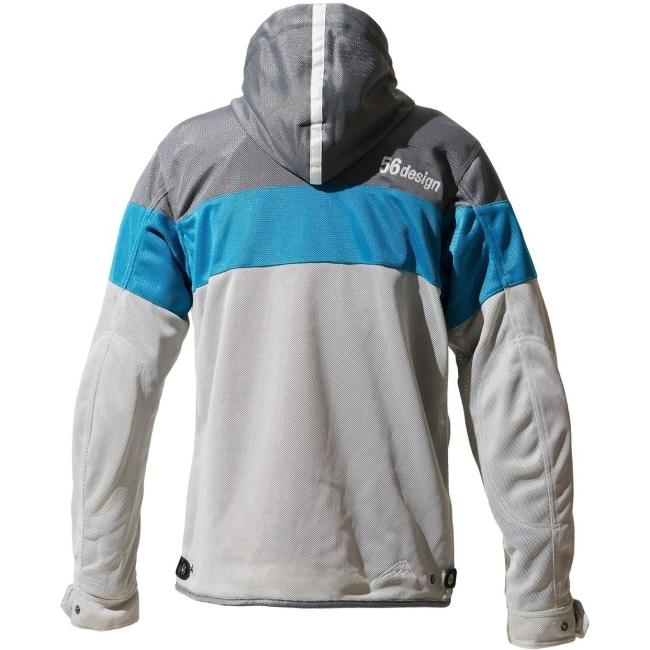 56design メッシュジャケット 56design 56デザイン 【56design×KUSHITANI】BORDER MESH PARKA サイズ