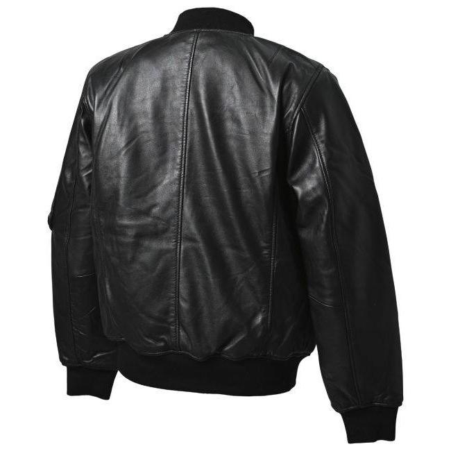 RIDEZ ライズ MOTO MA-1 JACKET バイク用 レザージャケット サイズ：L