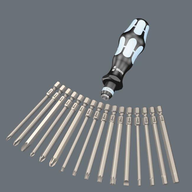 WERA ヴェラ ドライバービット・ハンドルセット セット工具_1
