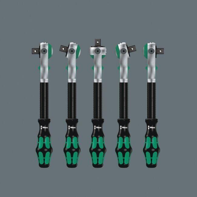 WERA ヴェラ 1/4DRラチェットレンチZyklop Speed・ソケットビットセット セット工具_3