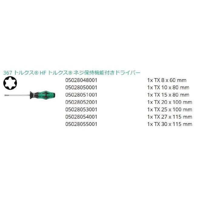 WERA ヴェラ Kraftformハンドル トルクスドライバーセット セット工具_9