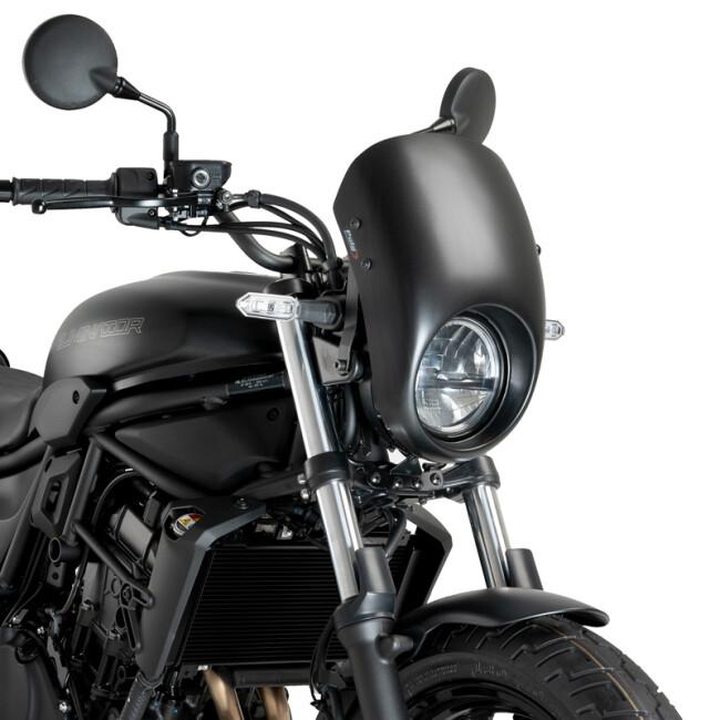 Puig プーチ セミフェアリング Anarchy(Semifarings Anarchy) カラー：マットブラック ELIMINATOR 400 SE 500 エリミネーター400(2023-) エリミネーター500_4