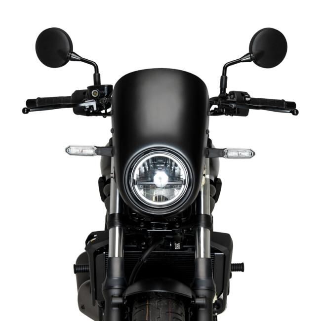 Puig プーチ セミフェアリング Anarchy(Semifarings Anarchy) カラー：マットブラック ELIMINATOR 400 SE 500 エリミネーター400(2023-) エリミネーター500_5