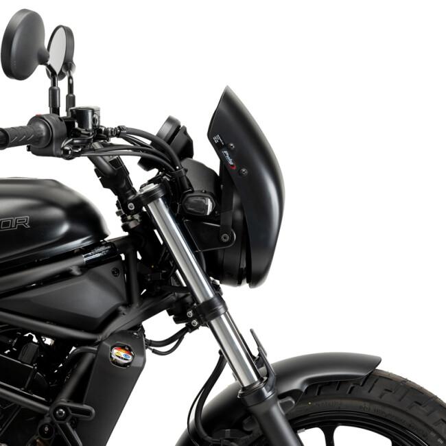 Puig プーチ セミフェアリング Anarchy(Semifarings Anarchy) カラー：マットブラック ELIMINATOR 400 SE 500 エリミネーター400(2023-) エリミネーター500_6