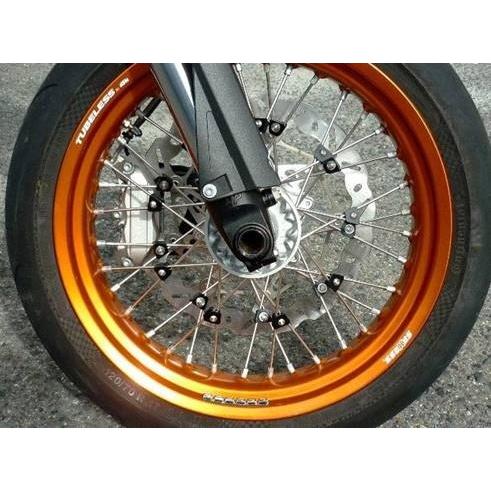 OUTEX アウテックス スポークブースター カラー：アルミ素地 YAMAHA ヤマハ HONDA ホンダ SUZUKI スズキ KAWASAKI カワサキ KTM HUSQVARNA ハスクバーナ 足回り | OUTEX | 01