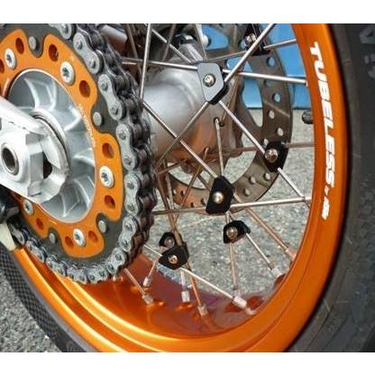 OUTEX アウテックス スポークブースター カラー：アルミ素地 YAMAHA ヤマハ HONDA ホンダ SUZUKI スズキ KAWASAKI カワサキ KTM HUSQVARNA ハスクバーナ 足回り | OUTEX | 02