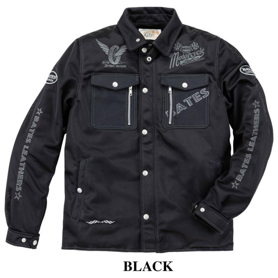 【美品】BATES メッシュバイクジャケット ブラック　XL BATES ベイツ メッシュジャケット サイズ：XL ジャケット