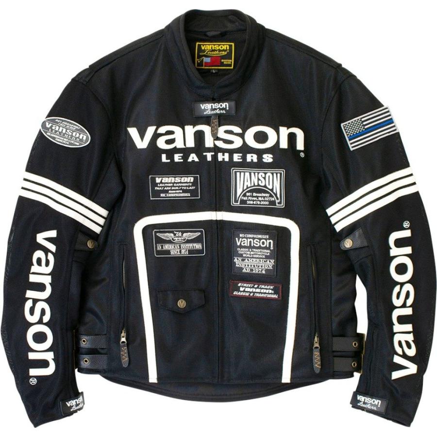 VANSON バンソン メッシュライダースジャケット サイズ：XL メッシュ