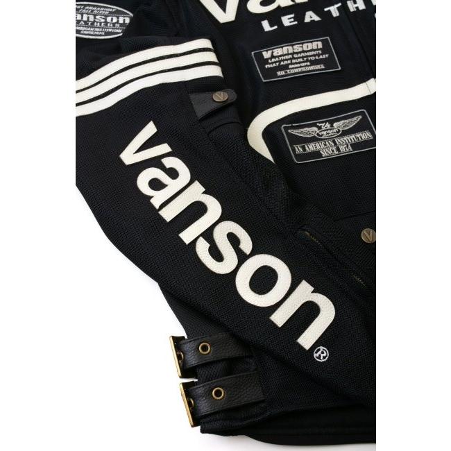 VANSON バンソン メッシュライダースジャケット サイズ：XL メッシュ