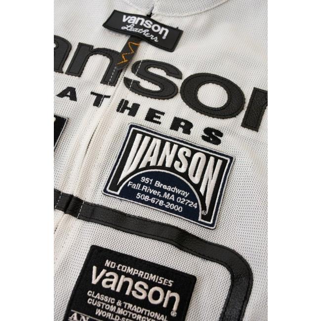 VANSON バンソン メッシュライダースジャケット サイズ：2XL