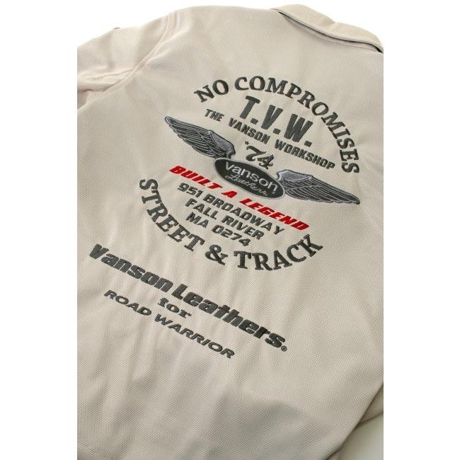 VANSON バンソン メッシュコーチジャケット サイズ：XL メッシュ