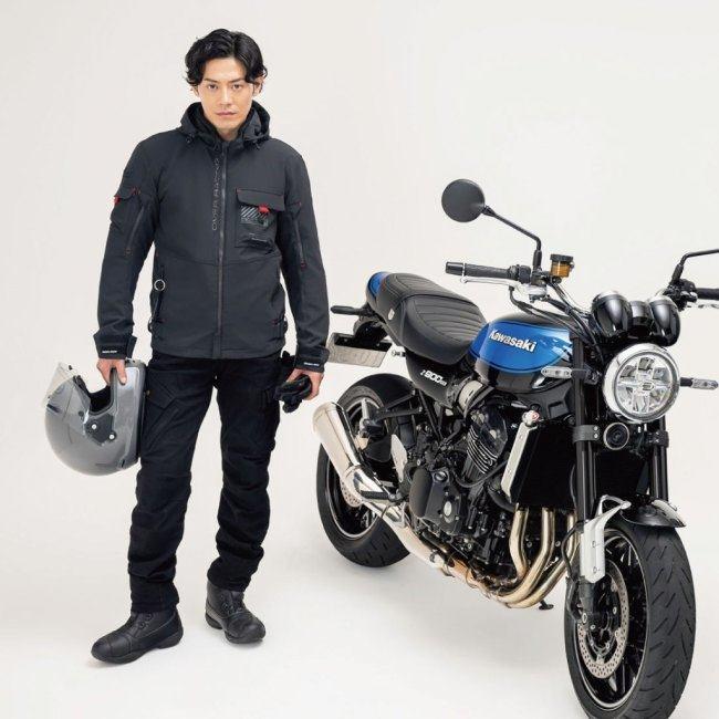 ラフ＆ロード ROUGH＆ROAD エアスルーソフトシェルストレッチパーカー