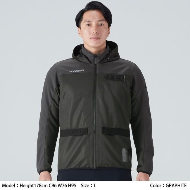 RS TAICHI エアーフリップパーカ メッシュジャケット メンズ　Lサイズ RS TAICHI エアーフリップパーカ メッシュジャケット メンズLサイズ