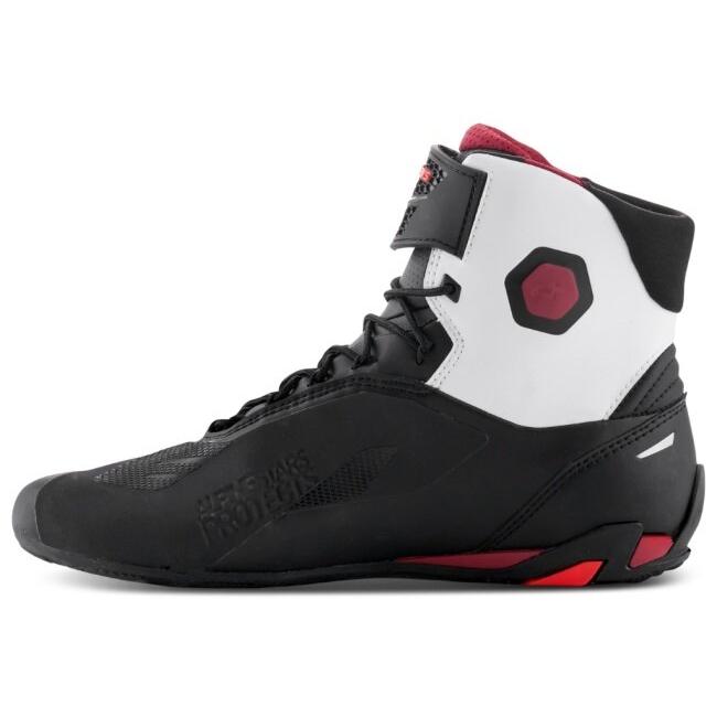 Alpinestars ファスター4 ブラック/ホワイト　9.5 (27㎝) アルパインスターズ（alpinestars） FASTER-4 SHOES［ファスター