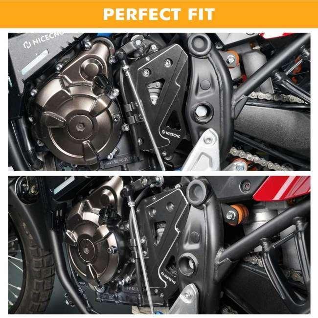 Nicecnc ナイスシーエヌシー Chain Case Saver For Yamaha Tenere 700 ／ XTZ700 2019-2024 Rally Edition 2020-2024 カラー：Black Tenere700 RallyEdition_10
