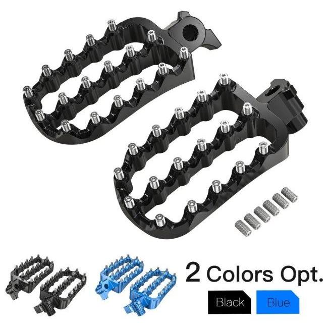 Nicecnc ナイスシーエヌシー Lengthened Enlarged Foot Pegs 6061 Aluminum For YAMAHA TENERE 700 XTZ 2019-2024 カラー：Blue Tenere700 XTZ700 ヤマハ | ブランド登録なし | 01