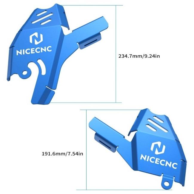 Nicecnc ナイスシーエヌシー NICECNC Frame Guard Protector Cover For Yamaha Tenere 700 ／ XTZ 2019-2024 カラー：Blue Tenere700 XTZ700 YAMAHA ヤマハ | ブランド登録なし | 13