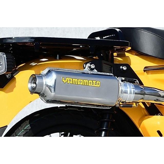 YAMAMOTO RACING ヤマモトレーシング SPEC-A チタン アルミプレス サイレンサー：チタン CT125 ハンターカブ HONDA ホンダ フルエキゾーストマフラー マフラー