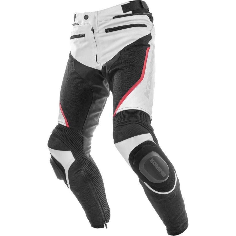 コミネ（Komine） PK-757 R-SPEC レザーメッシュパンツ サイズ：3XL