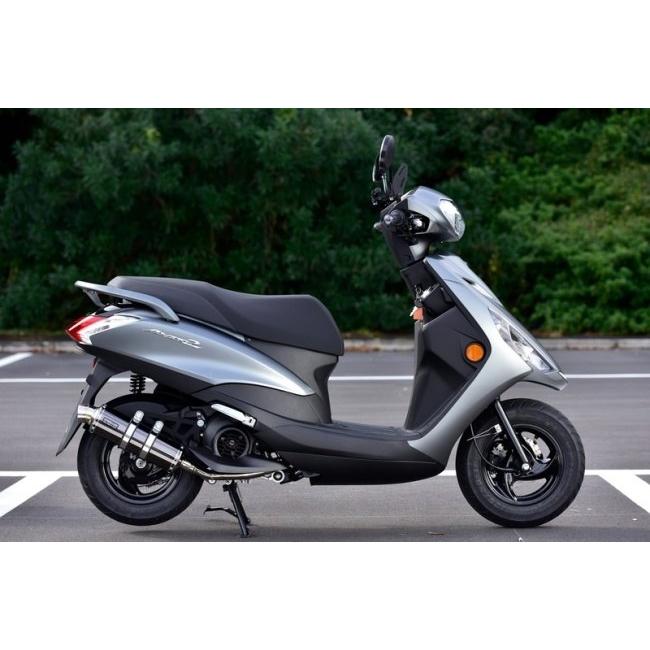 BEAMS ビームス R-EVO フルエキゾーストマフラー 政府認証 タイプ：SMB(重量：3.45kg【純正3.9kg】) アクシスZ YAMAHA ヤマハ マフラーの画像