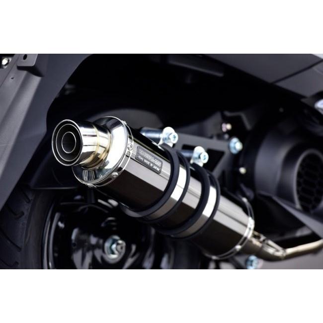 BEAMS ビームス R-EVO フルエキゾーストマフラー 政府認証 タイプ：SMB(重量：3.45kg【純正3.9kg】) アクシスZ YAMAHA ヤマハ マフラーの画像