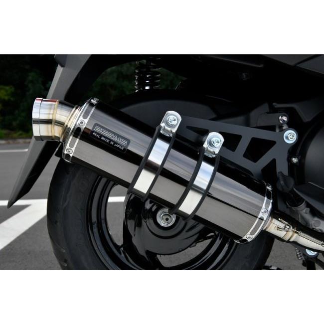 BEAMS ビームス R-EVO フルエキゾーストマフラー 政府認証 タイプ：SMB(重量：3.45kg【純正3.9kg】) アクシスZ YAMAHA ヤマハ マフラーの画像