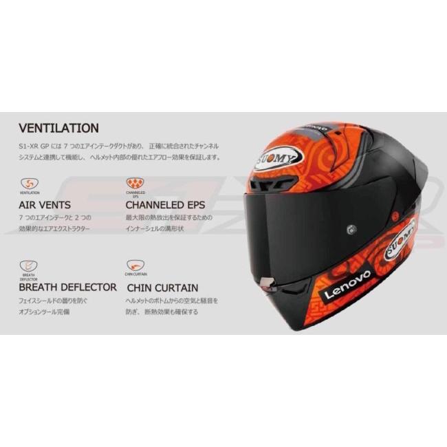 SUOMY（スオーミー） S1-XR GP CARBON INSIGHT［カーボンインサイト